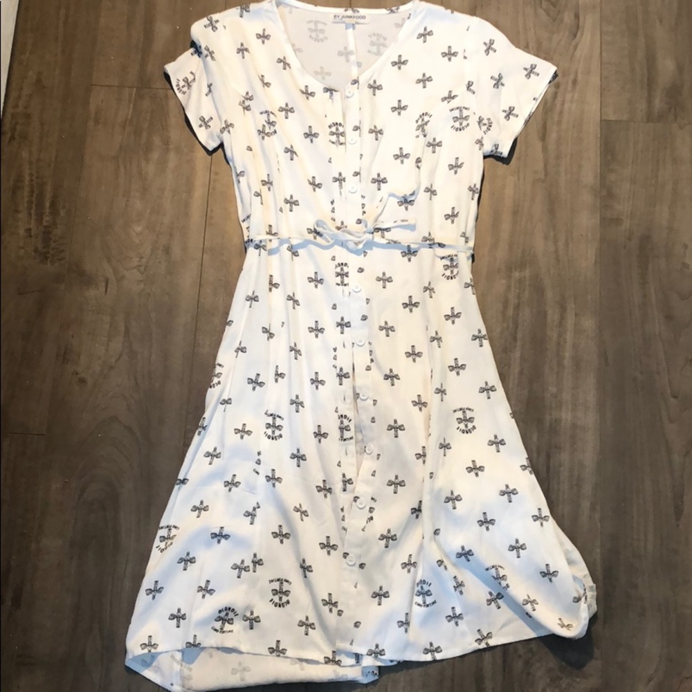 Button up dress
